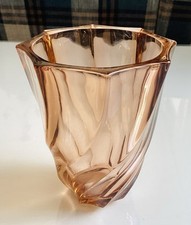 Vintage Luminarc Swirl 5" Pink