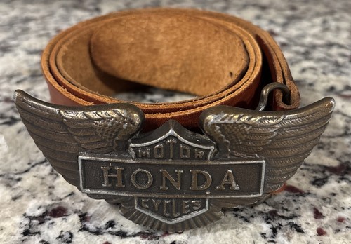 Vintage honda motorcycles - vintage, belt