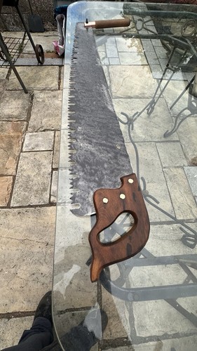 Cross cut saw - saw, vintage