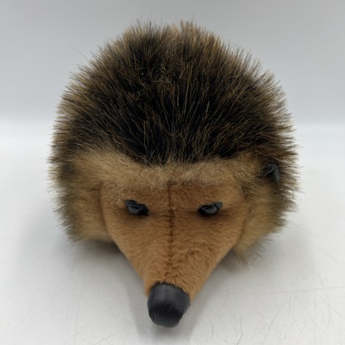 Hedgehog soft toy plush - hedgehog, faux