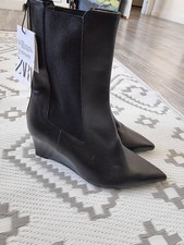 Zara Womens Leather Pointed