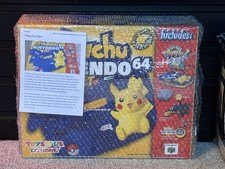Nintendo 64 Pokemon toys “R” Us edition Pikachu Edition Console NEW 