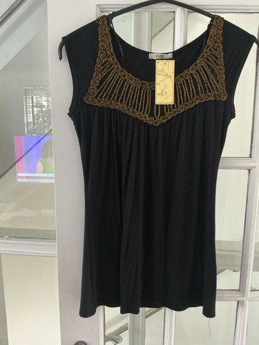 Mk1 ladies black vest with - ladies,