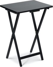 Folding Snack Table Wooden TV