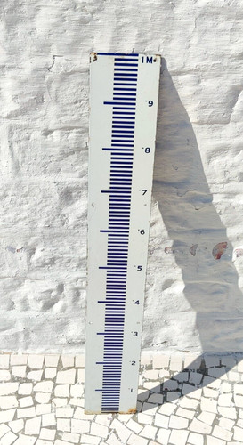 Vintage water level measuring - water,
