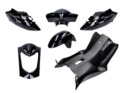 Piece black fairing kit for - 6,