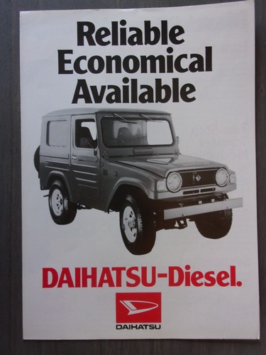 Daihatsu f50 4x4 diesel orig - 4x4,