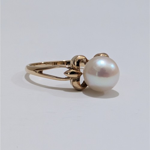 Mikimoto pearl ring k14 - mikimoto,