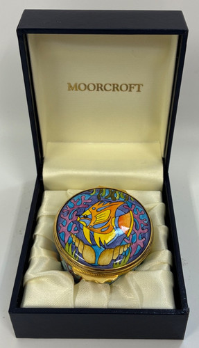 Moorcroft trinket pill pot - moorcroft,
