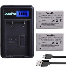 Nikon Battery 2Pcs + LCD