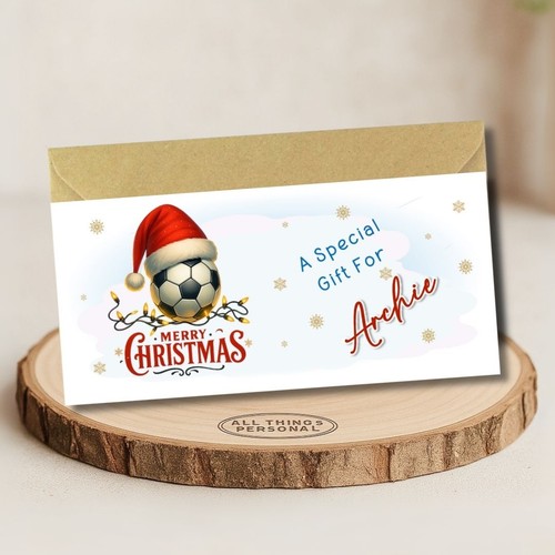 Personalised christmas money - christmas,