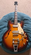 Epiphone Casino VT AS with Tremelo arm. The Most Beautiful Guitar Ever Made