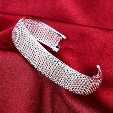 s925 Solid Silver Mens Women