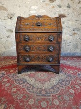 VINTAGE SOLID OAK BUREAU