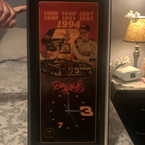 Dale earnhardt wall - #3, clock