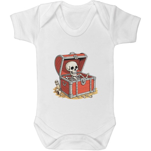 Skeleton treasure chest - in,