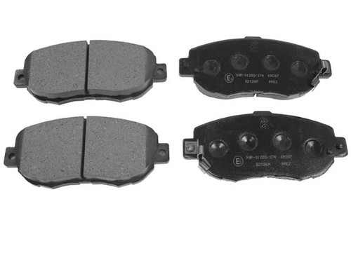 Brake pads front fits lexus - front,