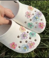 LUMINOUS SAKURA FLOWER Shoe Charms FOR CROCS MIX MATCH DISC ON ALL OUR SHOP 1000