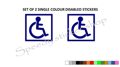 Disabled car van bus - disabled,