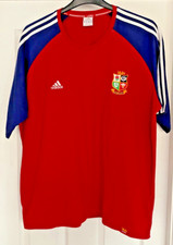 Men’s Adidas British Lions T Shirt Short Sleeves XL