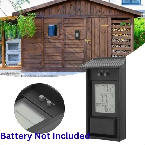 Outdoor garden temperature - outdoor,