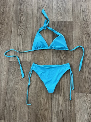 Shein bright blue triangle - blue,