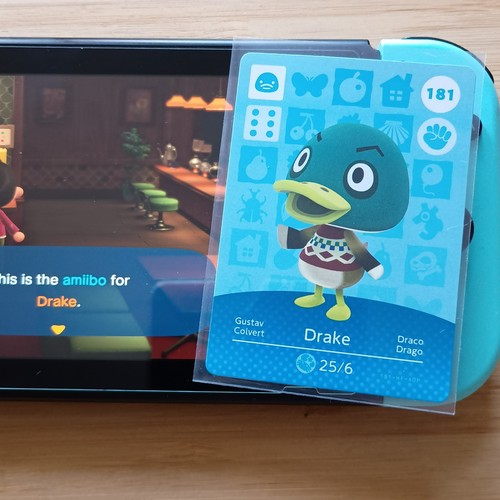 Drake animal crossing amiibo - animal,