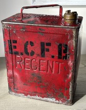 REGENT 2-gallon petrol can with original cap - Essex County Fire Brigade (ECFB)