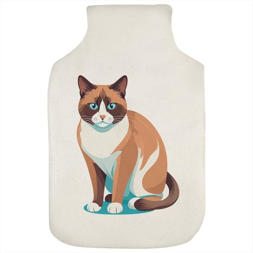 Snowshoe cat hot water - cat',
