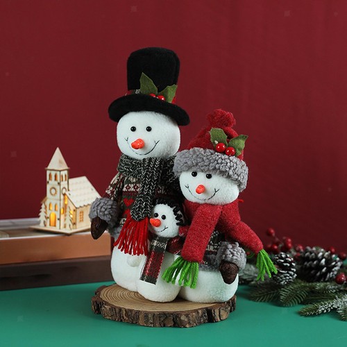 Christmas snowman figures - christmas,