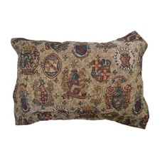 Vtg Tapestry Jacquard Medieval
