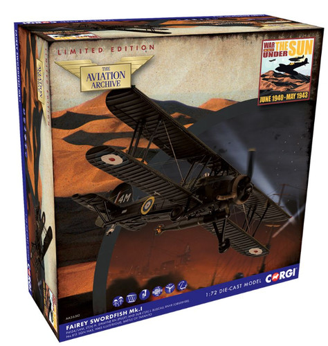 Corgi aa36312 fairey swordfish - corgi,