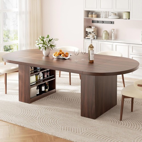 Oval dining table for - 70.8",