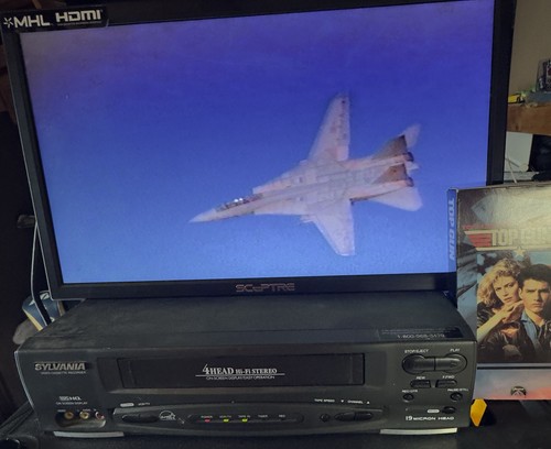Sylvania ssv6001 vcr vhs - ssv6001,