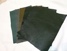 Shades of Green 100% leather