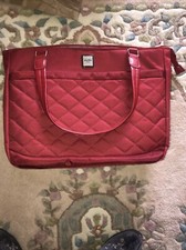 Vintage Skyflite Luggage International Travel Laptop Case Flight Travel Bag-red!