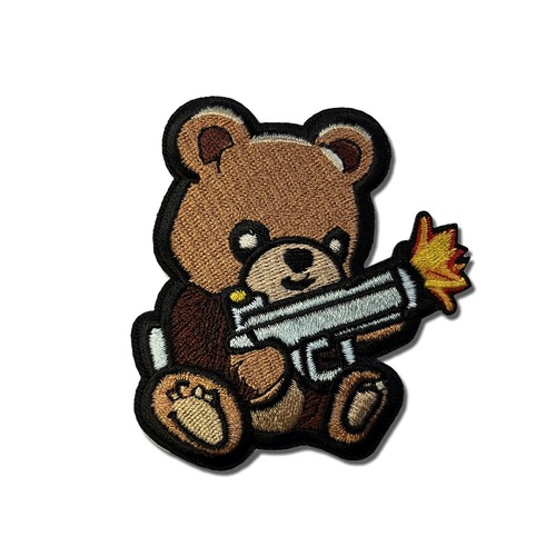 Embroidered teddy bear machine - embroidered,