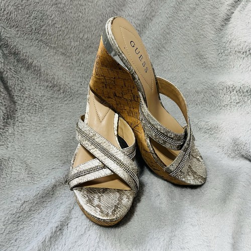 Guess silver snake - , skin