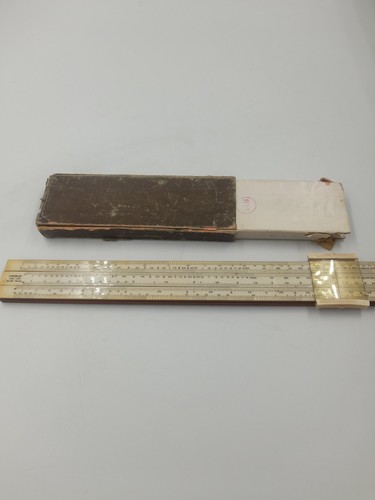 Log slide rule ruler - slide,
