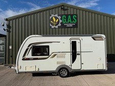 Coachman VIP 460/2 Caravan  2014, 2 Berth, Shower, Microwave, Motor Moover,Solar