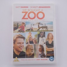 We Bought A Zoo (DVD, 2012) NEW Animals Matt Damon Scarlett Johansson Movie