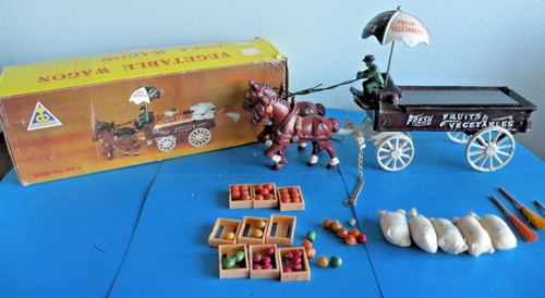 Cast iron horse - iron, drawn