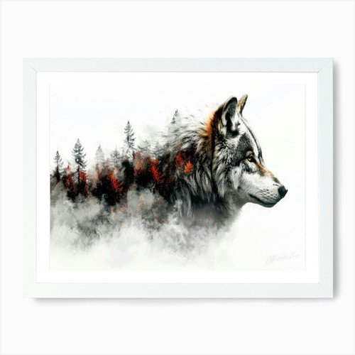 Wolf dog hybrid - wolf,