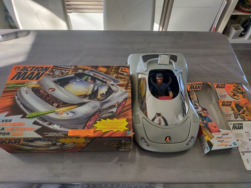 Hasbro action man silver - hasbro,