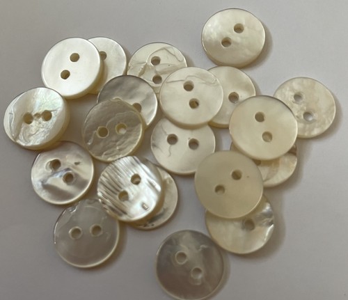 Small white mother pearl - mother,