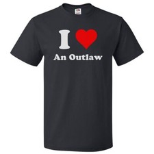 I Heart An Outlaw T-shirt - I