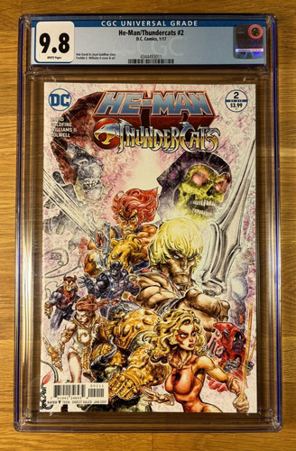 Man thundercats 2 cgc - he-man,