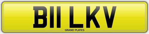 B11 lkv number plate - lkv, bulk