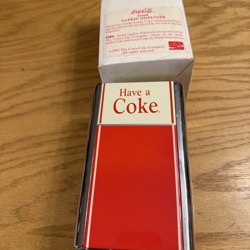 Vintage coca cola napkin - vintage,