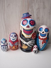 Nesting dolls Halloween set of